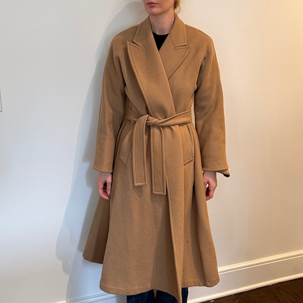 MAX MARA classic camel coat